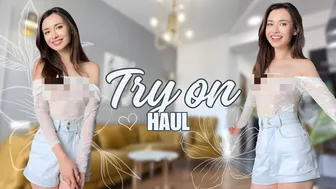 [4K] Transparent Clothing Try On Haul with Margo | New Things Try-on Haul