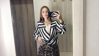 [4K] Transparent Try-on Haul with Julia | See Through Haul 2024 | Sheer Dresses Try On ♥️♥️ #2