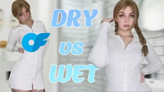 [4K] Transparent Try On Haul | Get Ready With Me Dry vs. Wet (2024)