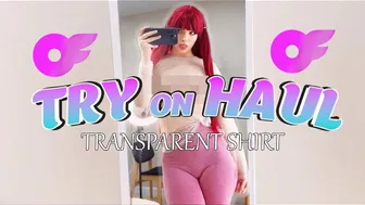 [4K] Transparent Try On Haul | Get Ready With Me (2024)