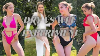 4K Dry vs Wet Trailer | No Bra #1