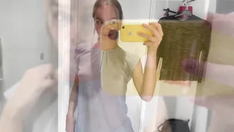 [4K] | TRANSPARENT Try on Haul review see trough blouse gorgeous Get ready with me 2024 #2