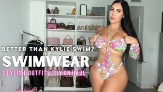 HOLIDAY SWIMWEAR TRY ON HAUL OUTFITS♥️♥️ | STYLISH SHEIN *KYLIE SWIM*♥️ #1