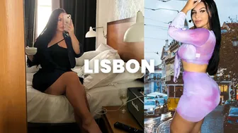 VACATION TRY ON HAUL ✈️ WALKING FASHION IN LISBON PORTUGAL ????????