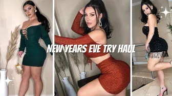 NEW YEARS EVE TRY ON HAUL | HUGE OUTFIT DRESS HAUL | CASUAL FASHION 2020 #1