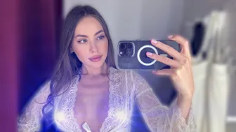 transparent try on haul | beginner model (4k) #1