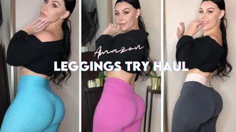 AMAZON LEGGINGS TRY ON HAUL | YOGA LEGGINGS HAUL | **BEST AFFORDABLE LEGGINGS ON AMAZON**