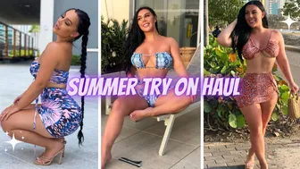 HUGE SUMMER TRY ON HAUL | SUMMER VACATION FASHION HAUL #1