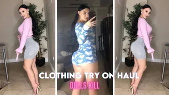 DOLLS KILL HAUL | DRESSES CLOTHING TRY ON HAUL