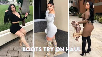 HEELS TRY ON HAUL 2020 | HIGH HEELS COLLECTION | HIGH HEELS TRY ON HAUL *KNEE HIGH* ♥️♥️ #1