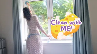 [4K] TRANSPARENT Cleaning | Window Cleaning | Clean with Lexi Long