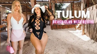 TRY ON HAUL 2021 | ???? BEACH CLUB SWIMWEAR HAUL | VACATION VLOG IN TULUM