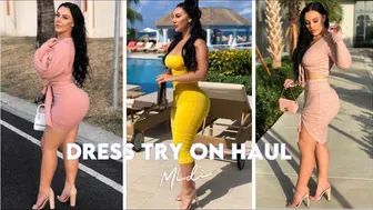 SUMMER DRESSES TRY ON HAUL | FASHION NOVA DRESSES **SUMMER HAUL 2020** #1