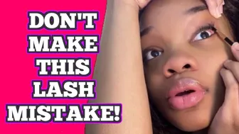 WARNING: Before You Glue Lashes, WATCH This!