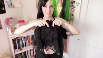 Trying on Fishnet Tops for the First Time #4