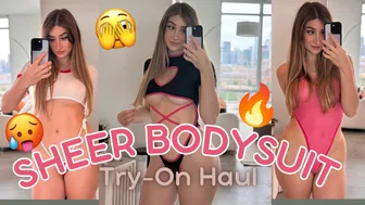 Cute Sheer Bodysuit Haul - Maybe Part 1?