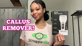 Drea Shows You How She Keeps Her Feet Soft And Pretty With This Callus Remover!