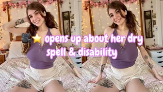 Adult Model Opens Up About Her Dry Spell & Disability #1