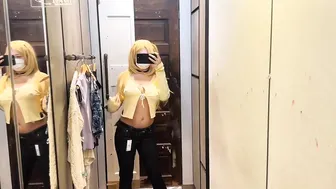 Changing Room Try-On Haul (No Bra) #5