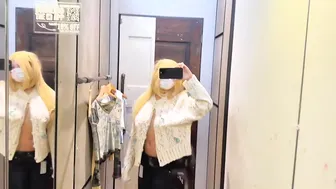 [4K] Changing Room Try-On (Innocent Edition Without Bra) #5