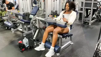 WORKOUT WITH ME AT THE GYM #2