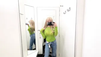 Transparent Changing Room Try-On Haul #2