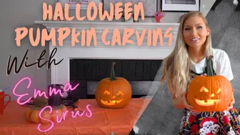 Halloween Pumpkin Carving From Scratch | With Emma Sirus #1