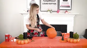 Halloween Pumpkin Carving From Scratch | With Emma Sirus #4