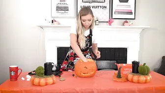 Halloween Pumpkin Carving From Scratch | With Emma Sirus #5