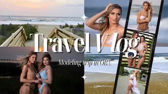 Travel With Me to OBX | Modeling Trip Vlog In Outer Banks North Carolina #1