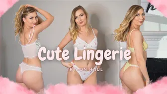 Cute Lingerie | Try-On Haul | SHEIN | Emma Sirus