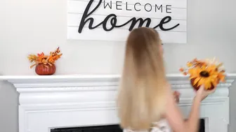 Fall Decor | Livingroom Makeover | Decorate with Me #2