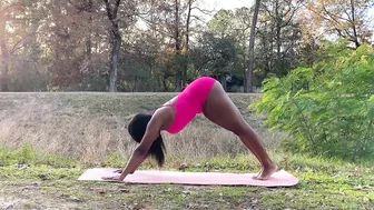 DEEP STRETCH OUTSIDE YOGA FLOW #4