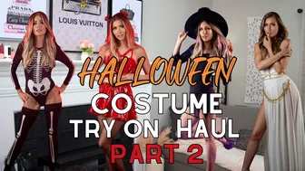 Hot Halloween Costume Try On Haul Part 2 | SHEIN Halloween Costumes