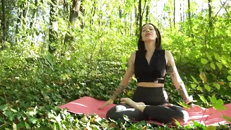 OMG yoga on a tree #2