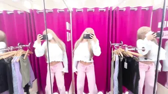 Changing Room Girlfriend Try-On Haul (No Bra) #2