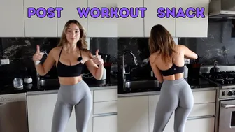 The only post workout snack I eat | High protein cheesecake