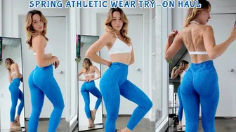 GYMSHARK SPRING TRY-ON HAUL ( squat tested, full review )