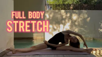 FULL BODY STRETCH 14 MIN - For tension relief,relaxation and flexibility