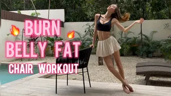 LOSE BELLY FAT SITTING DOWN | SEATED ABS WORKOUT!