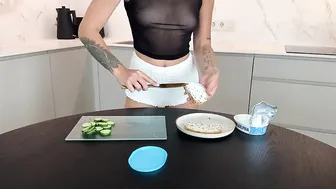 Transparent ASMR Cooking: Allison’s Light Breakfast Sandwiches #3