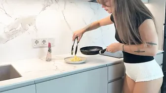 First Light Sizzle: Transparent Morning as Alison’s Cooking Wakes with ASMR #4