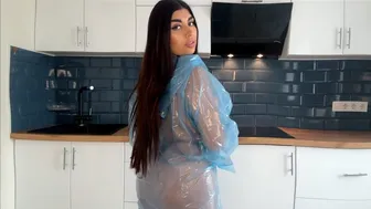 Transparent Raincoat 4K USA Try new layers & Inspiration TRANSPARENT