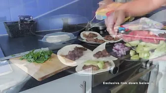 Making Soft tacos by Kaye T. #4