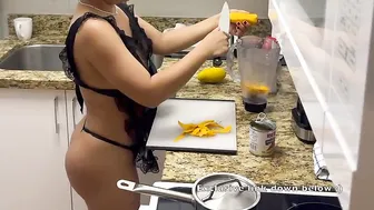 Making Mango Pudding By Kaye T Brown #2