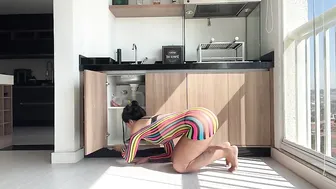 CLEANING THE LOWER CUPBOARDS FOR A FRESHER HOME | CLEANING ROUTINE #2