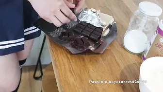 How to make chocoswissroll by kaye torres #2