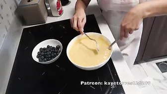 How to make blueberry muffin simple and easy by kaye Torres #3