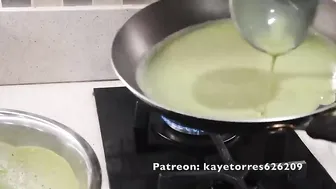 How to make NO BAKE cake matcha simple and easy ingredients by kaye Torres #2