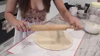 How to make donut with powder milk coated simple and easy by kaye Torres #3